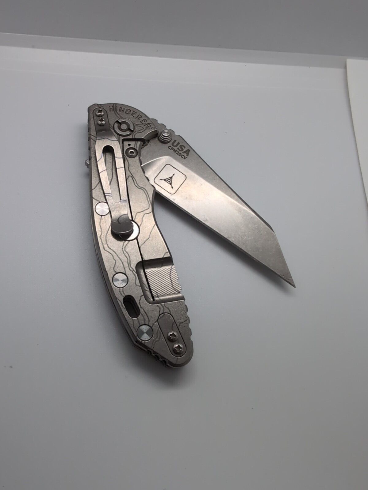 VIP Online: Hinderer Wharncliffe Knife CPM20CV XM Green OD