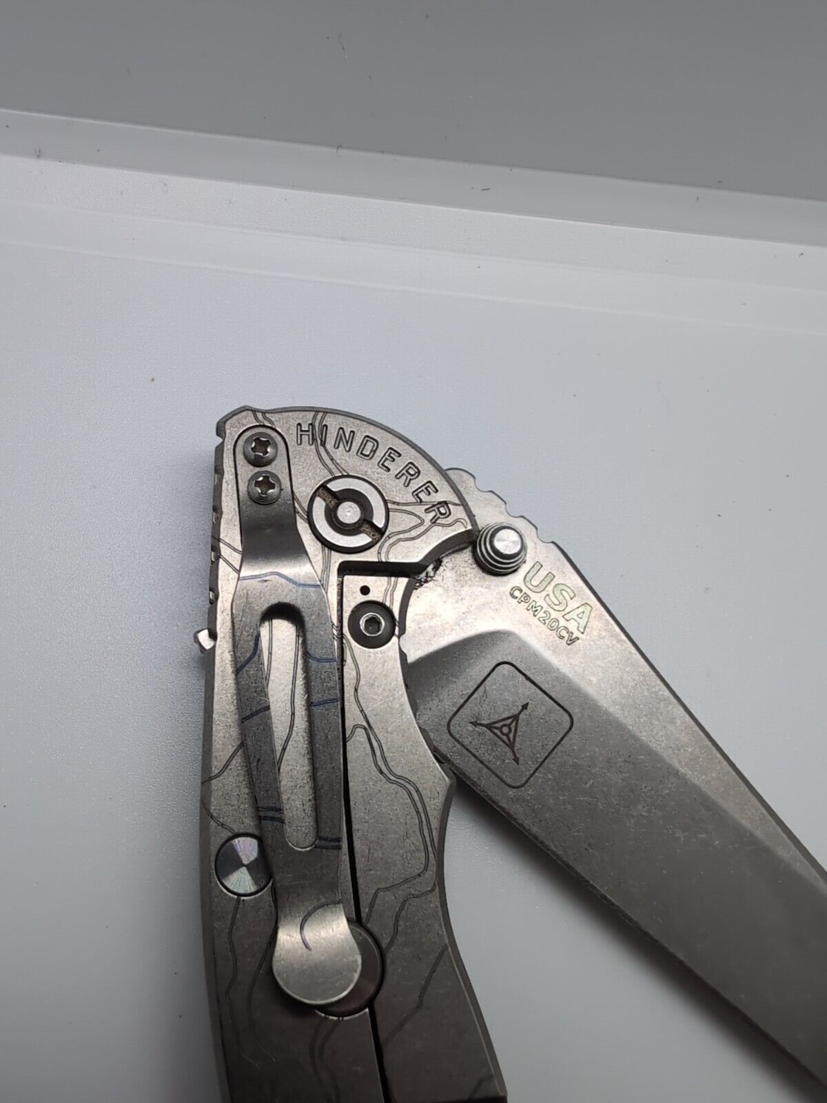 VIP Online: Hinderer Wharncliffe Knife CPM20CV XM Green OD