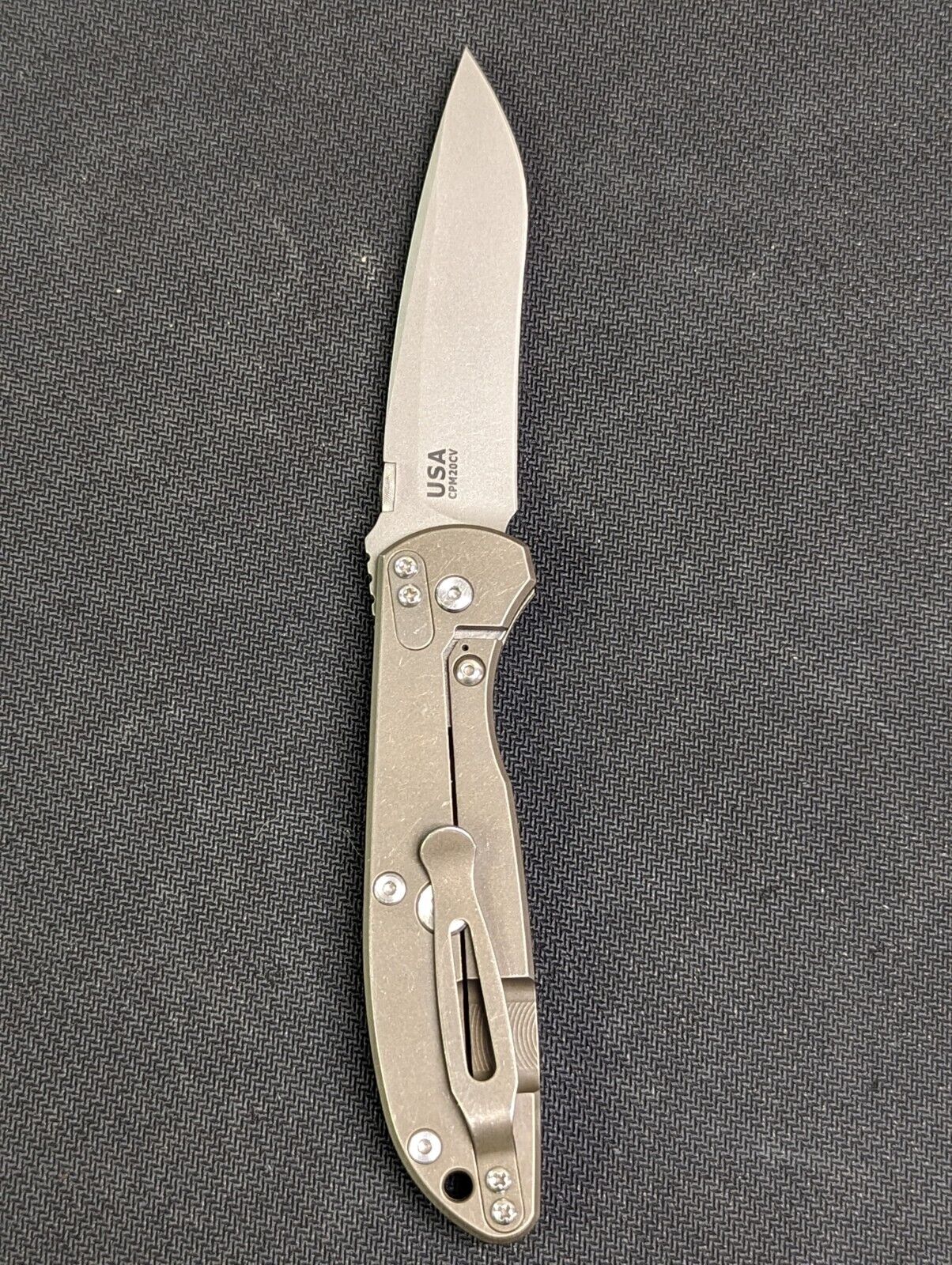 VIP Hinderer Firetac Recurve Knife