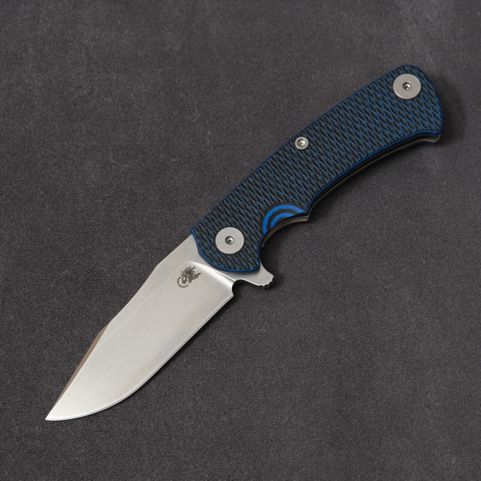 Hinderer Knives Project X Blue Black VIP G10