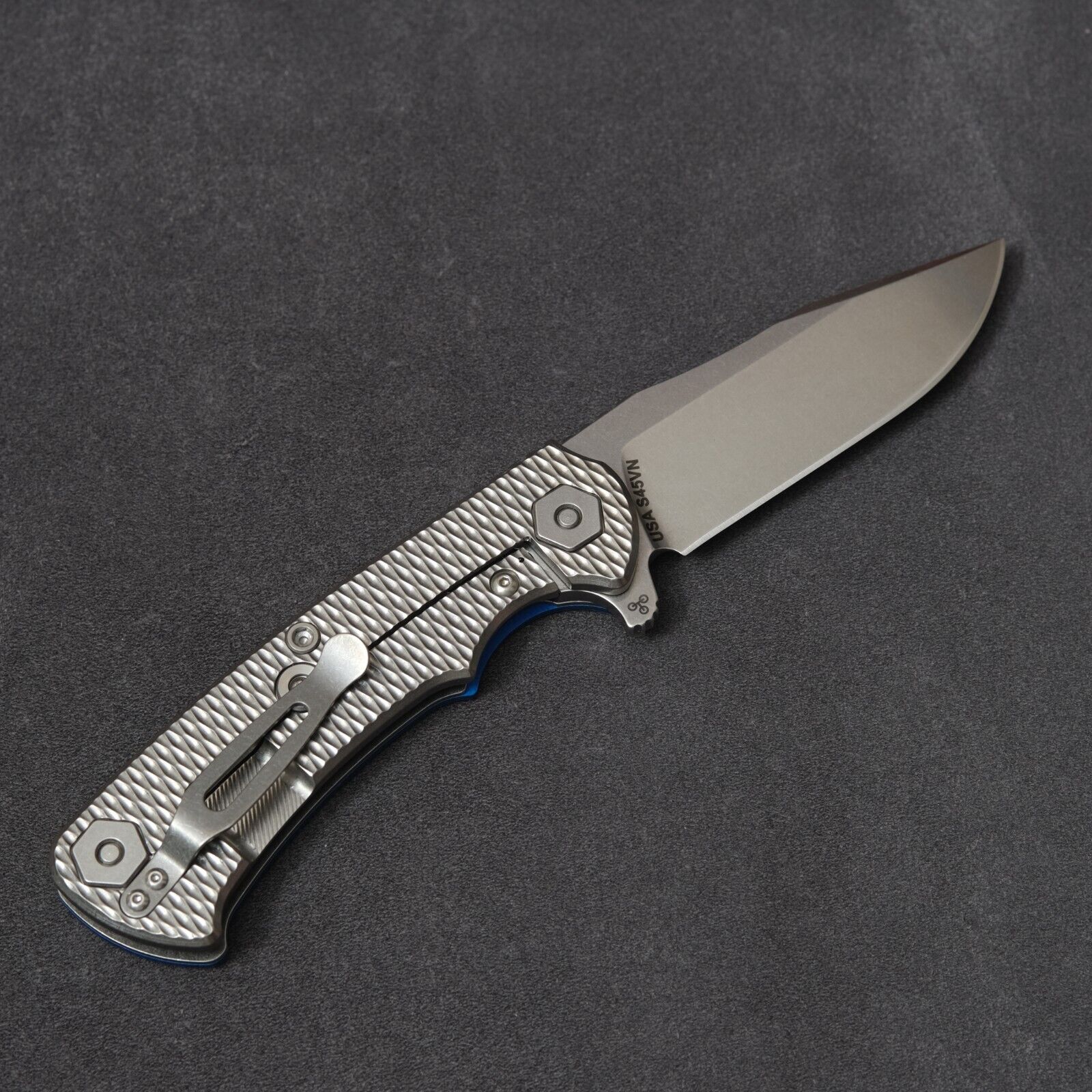 Hinderer Knives Project X Blue Black VIP G10