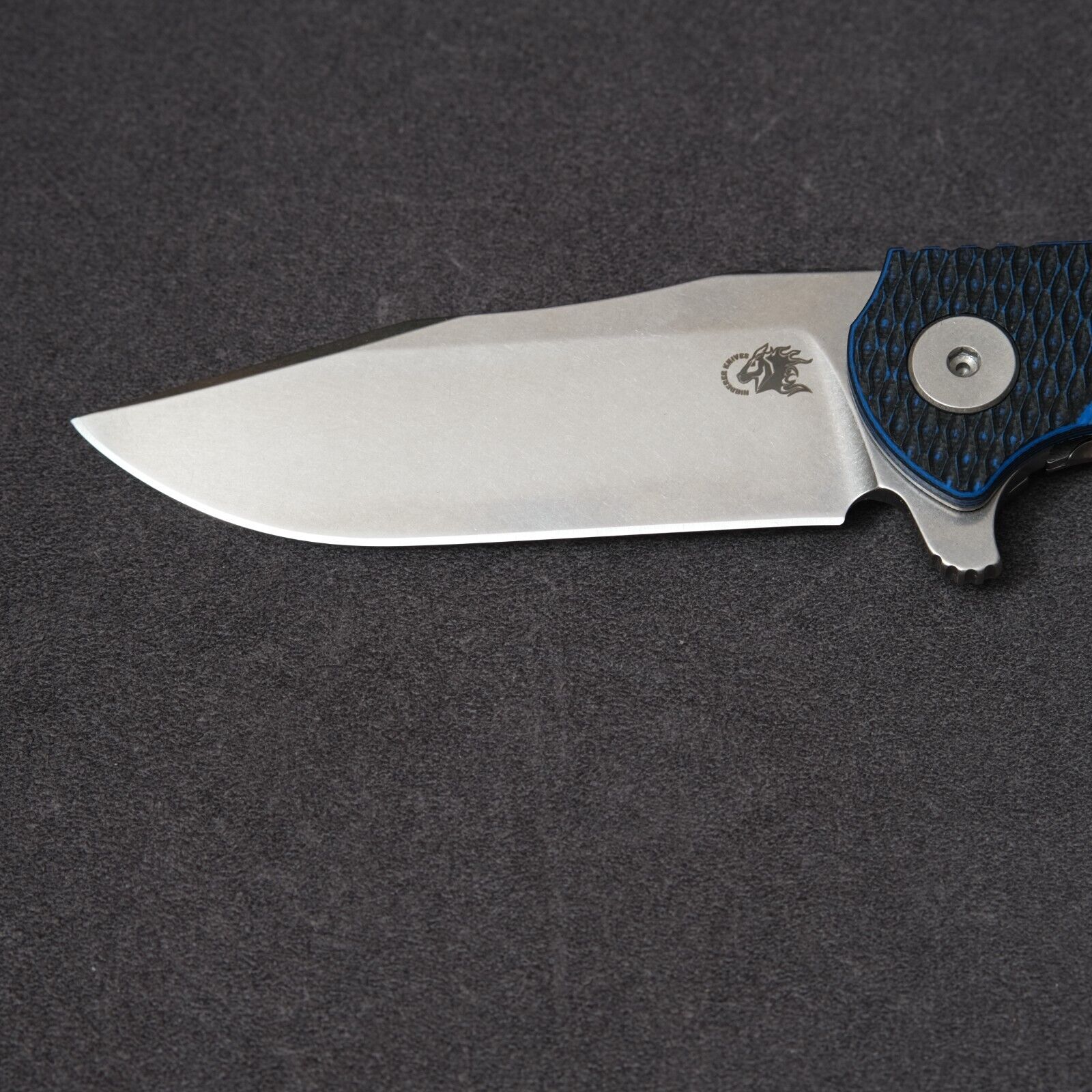 Hinderer Knives Project X Blue Black VIP G10