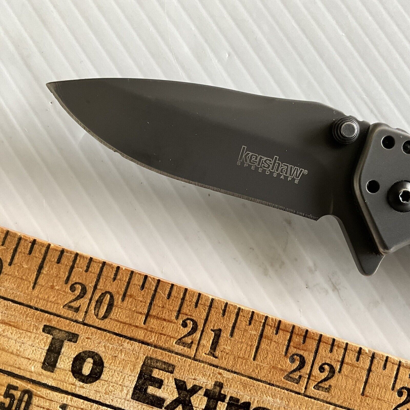Kershaw Cryo 155TI Gray Framelock Folding Pocket Knife