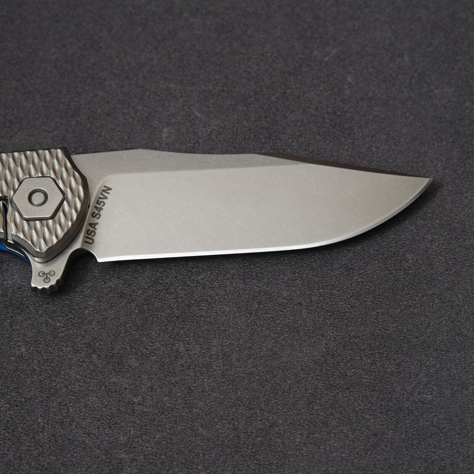 Hinderer Knives Project X Blue Black VIP G10