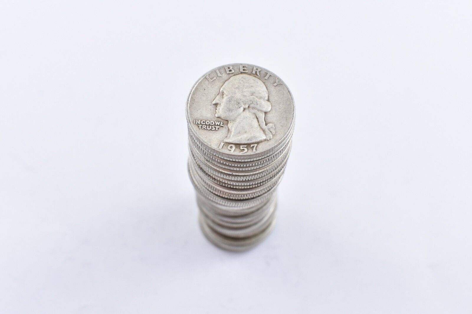 Washington Quarters $10 Face 90% Silver Roll Collection