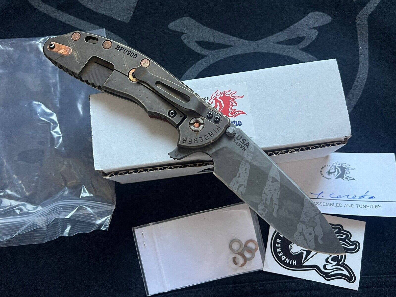VIP Marketplace: Hinderer XM-24 4” Slicer - S45VN
