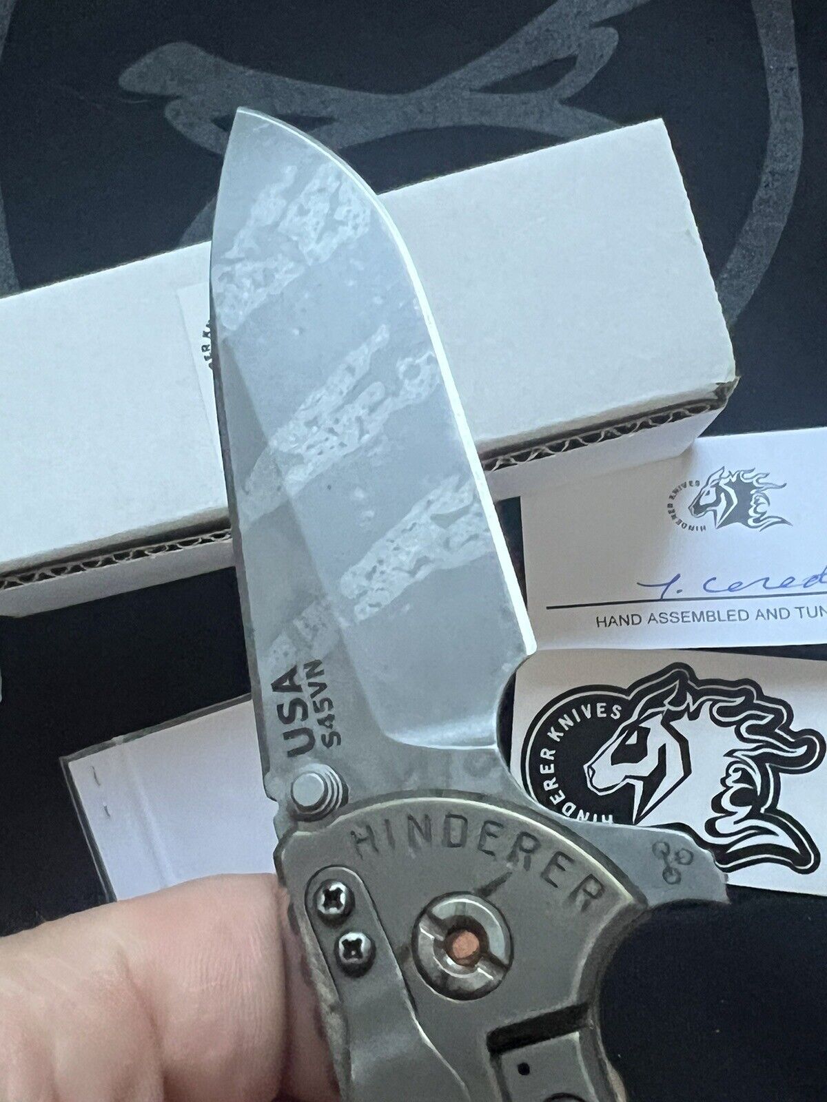 VIP Marketplace: Hinderer XM-24 4” Slicer - S45VN