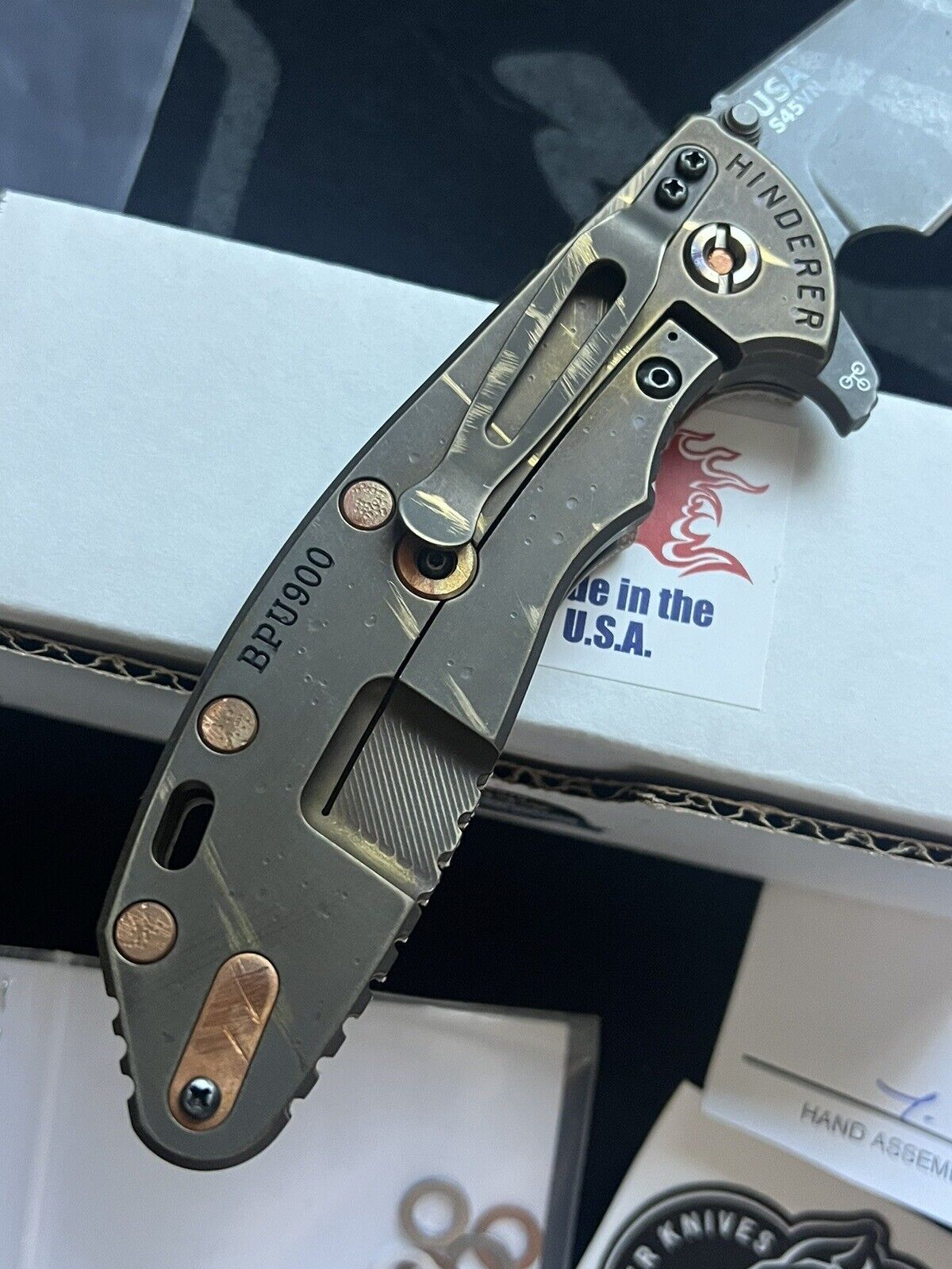 VIP Marketplace: Hinderer XM-24 4” Slicer - S45VN