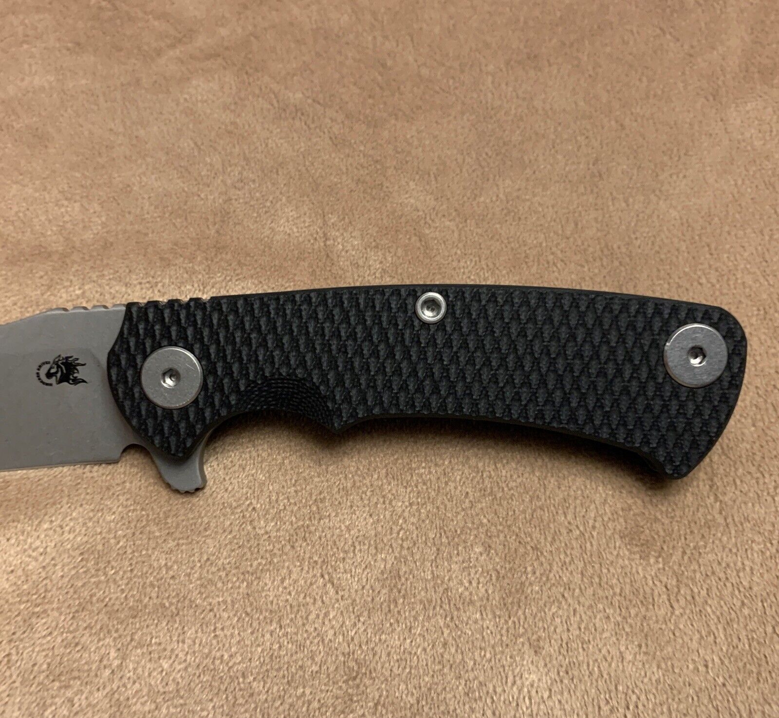 Hinderer Project X Black G10 Knife, VIP Exclusive