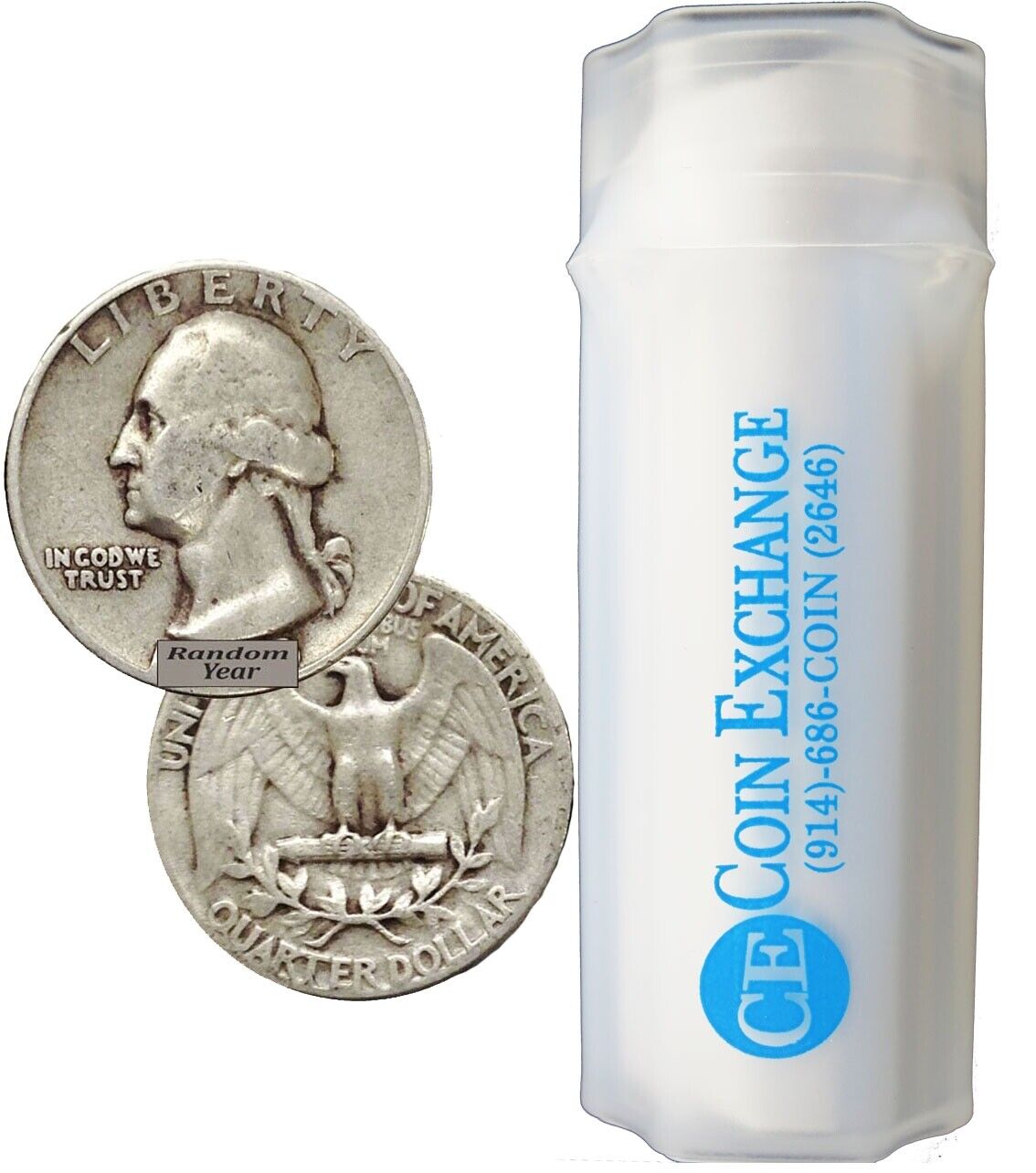 40 $10 Face Value 90% Silver Washington Quarters