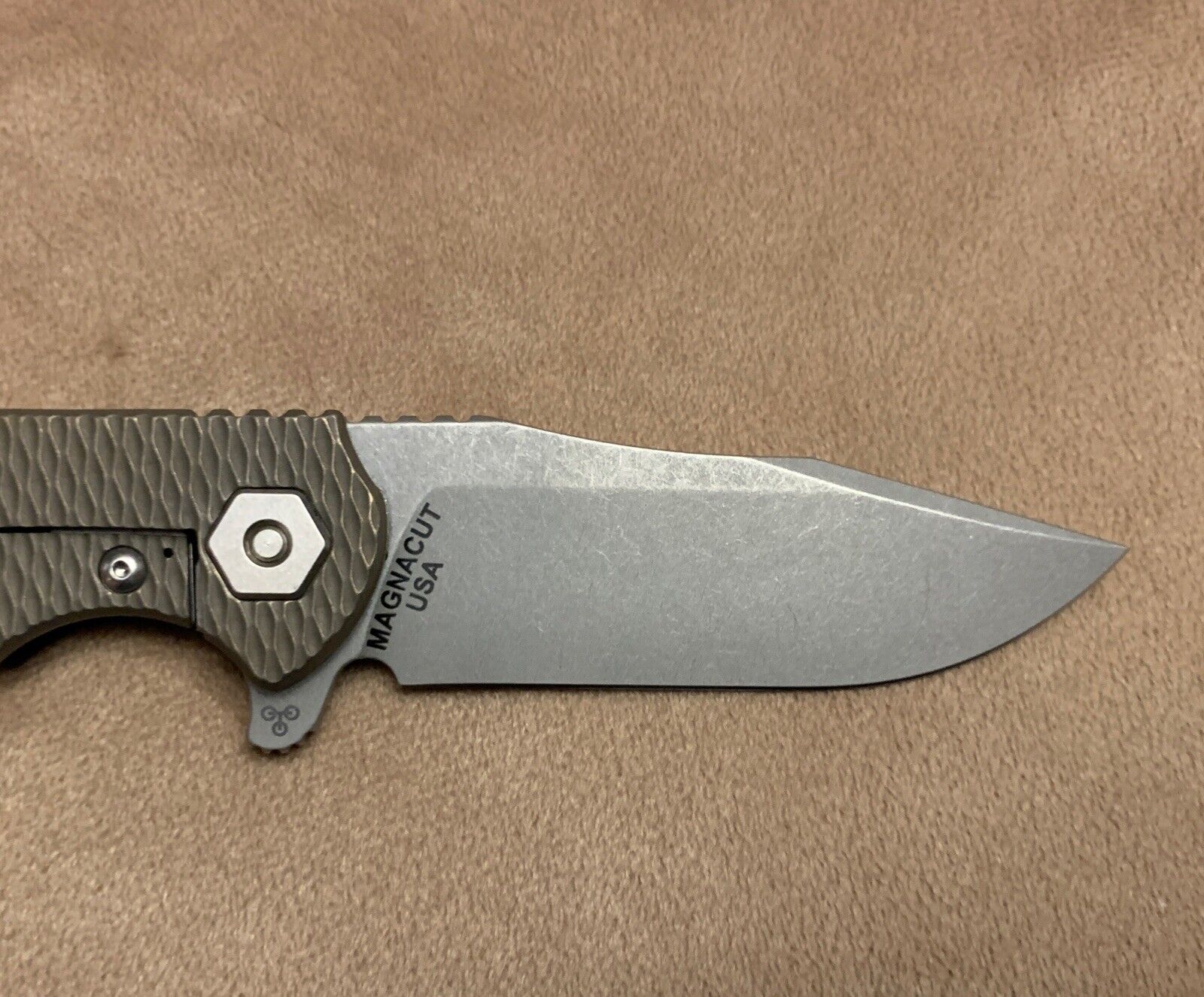 Hinderer Project X Black G10 Knife, VIP Exclusive