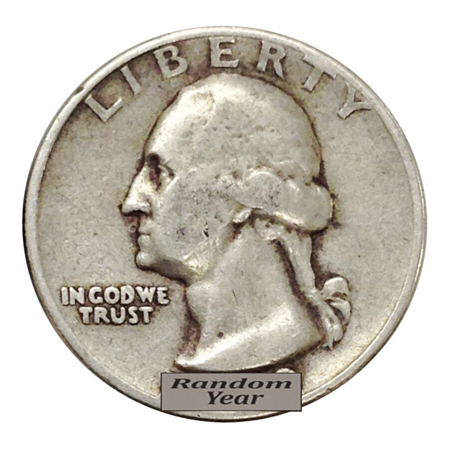 40 $10 Face Value 90% Silver Washington Quarters