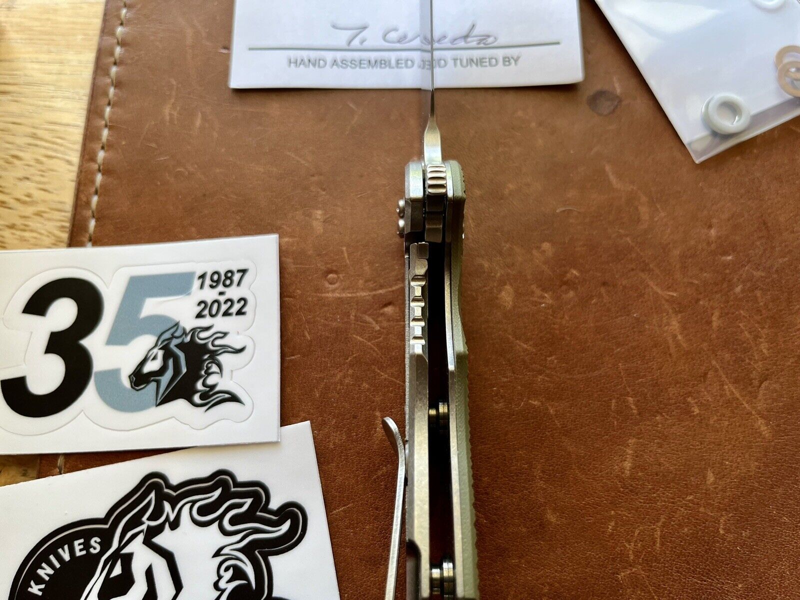 Hinderer XM-18 3.5 Slicer, Tri Way, Stonewash Magnacut