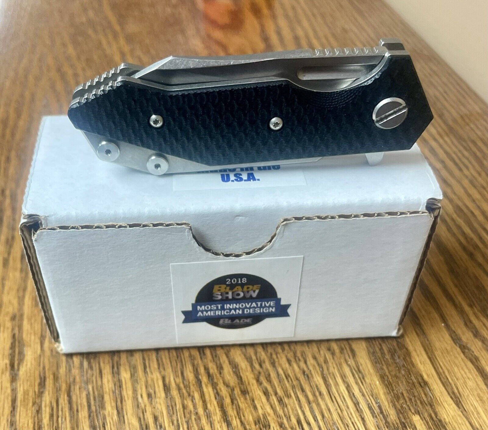 Hinderer Knives Halftrack Wharncliffe CPM 20CV G10