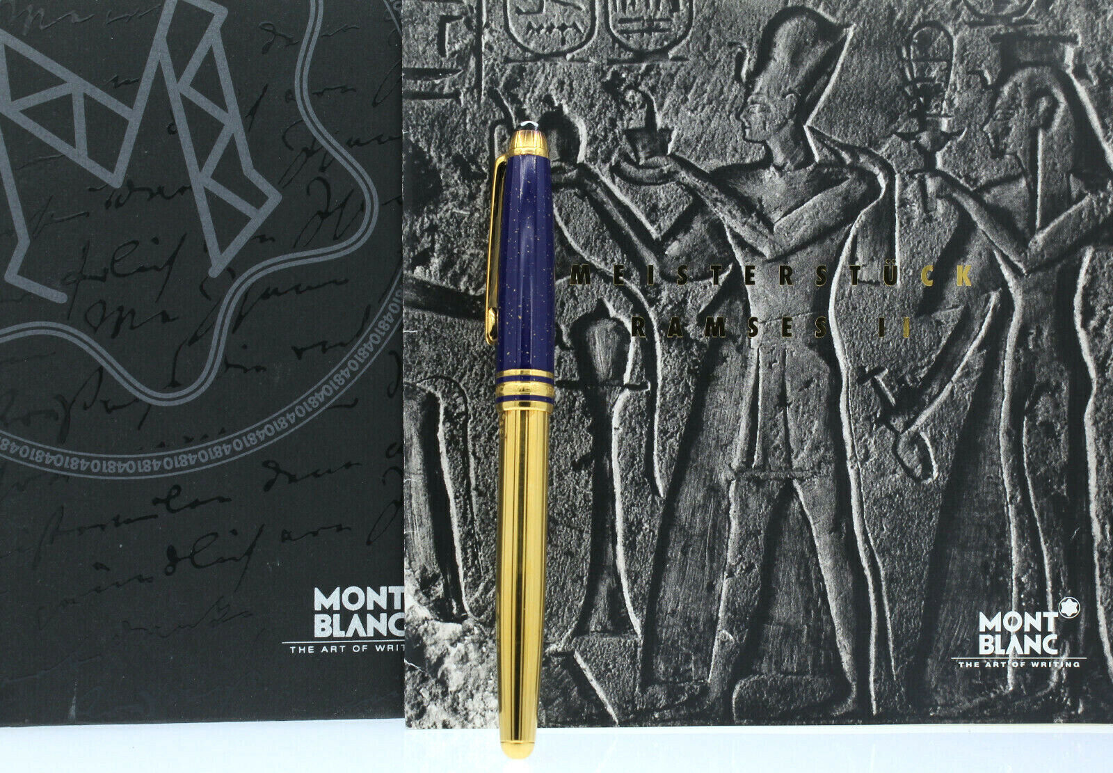 MONTBLANC Meisterstück RAMSES II LAPIS VERMEIL Fountain Pen