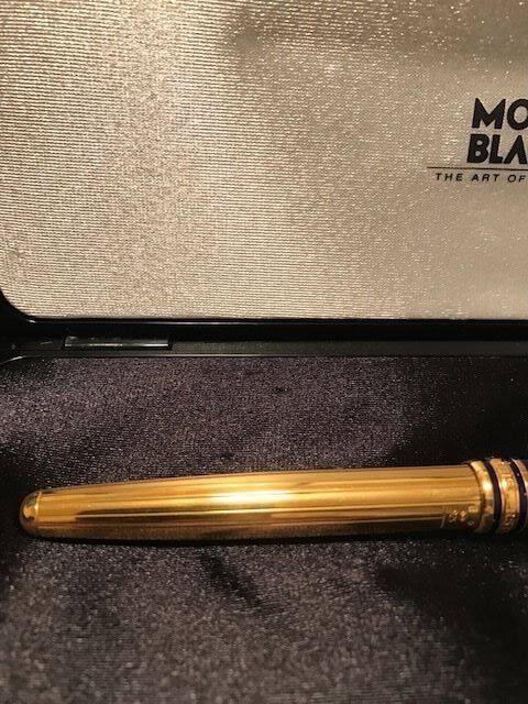 Montblanc Meisterstuck Ramses II Lapis Fountain Pen VIP