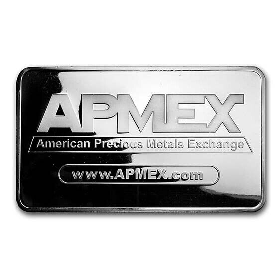 APMEX 10 oz .999 Fine Silver Bar VIP