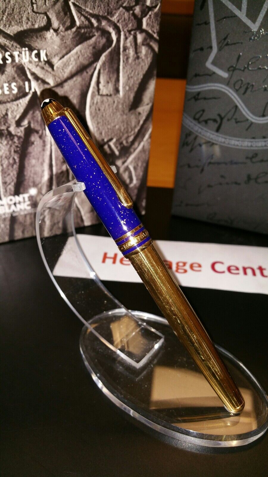 Montblanc Ramses II Lapis Fountain Pen Ag925 VIP