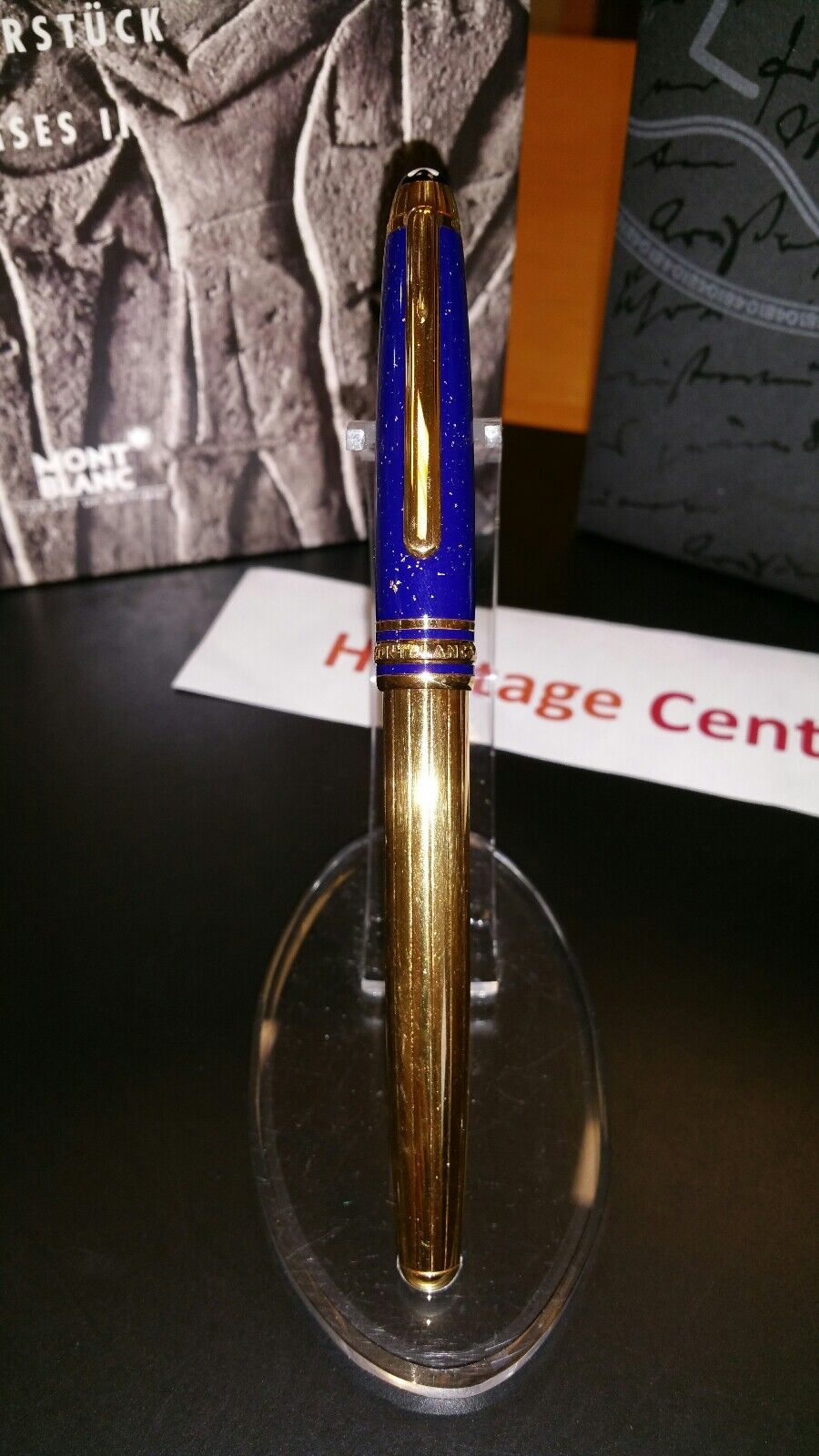 Montblanc Ramses II Lapis Fountain Pen Ag925 VIP