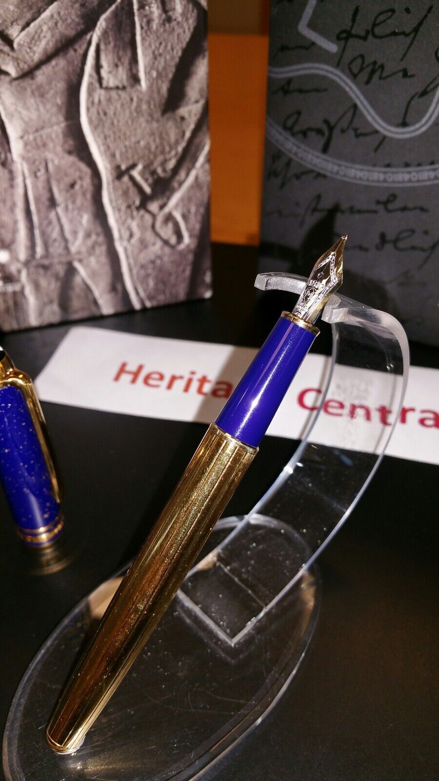 Montblanc Ramses II Lapis Fountain Pen Ag925 VIP
