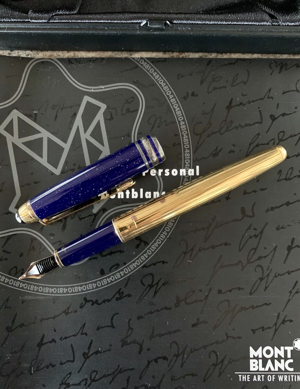 Montblanc Meisterstuck Solitaire Ramses II Fountain Pen 18K