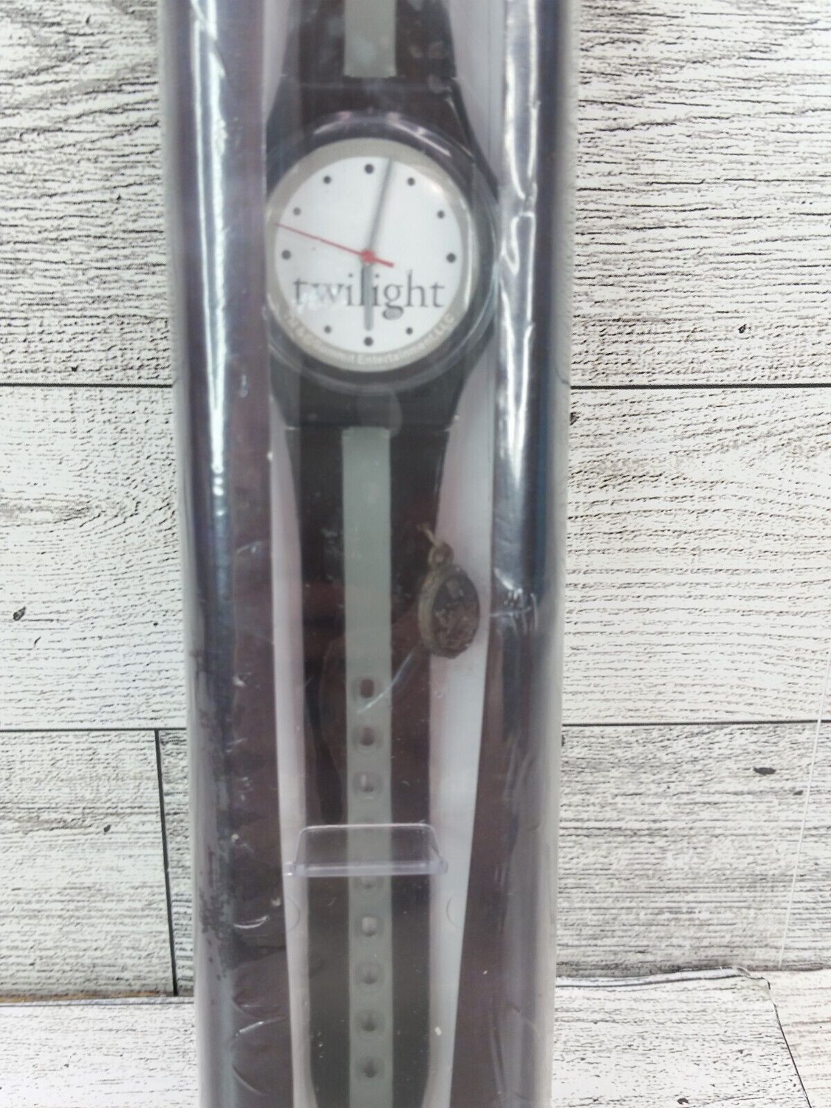 Twilight Saga Plastic Watch with Metal Crest Charm
