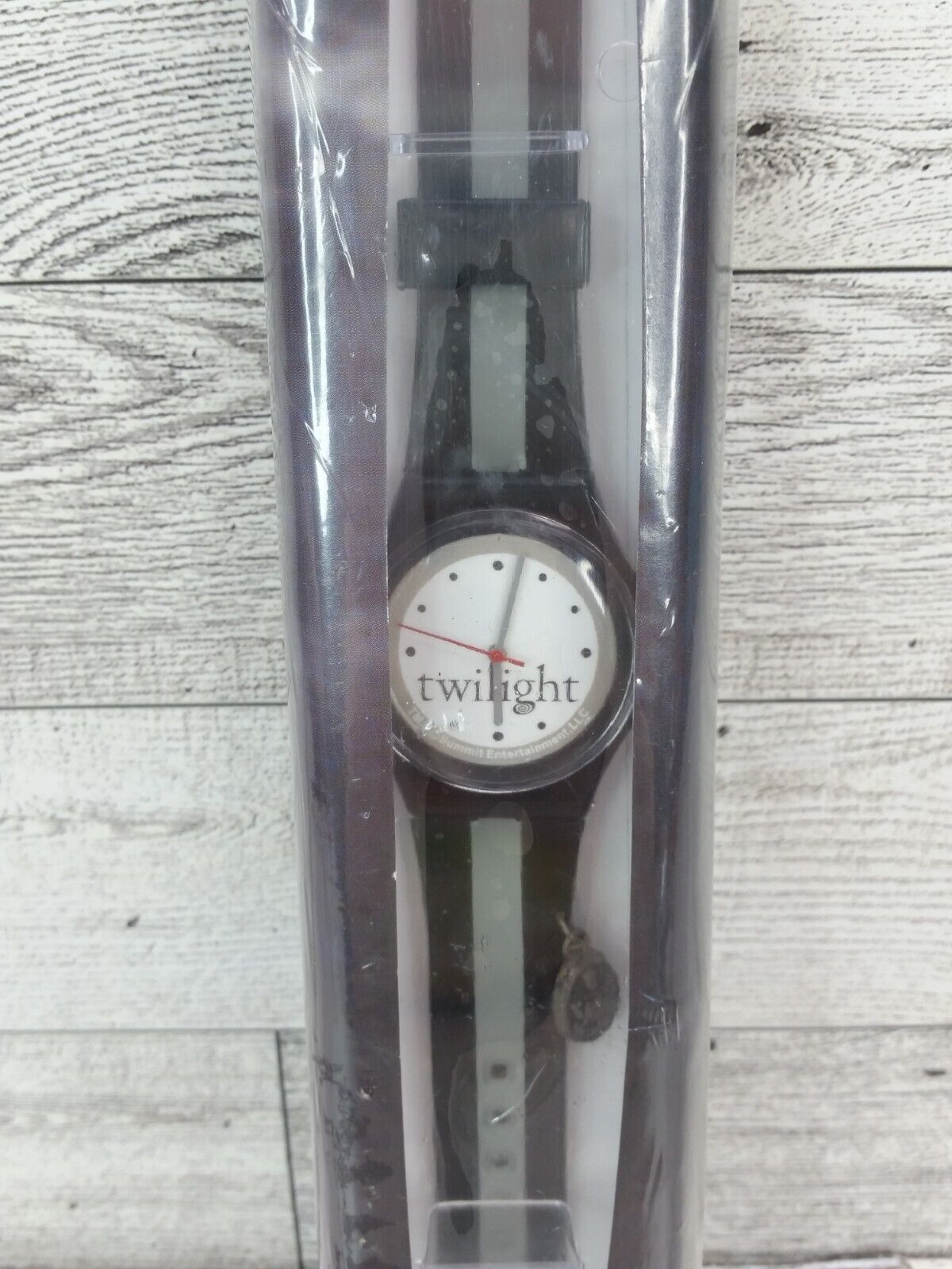 Twilight Saga Plastic Watch with Metal Crest Charm