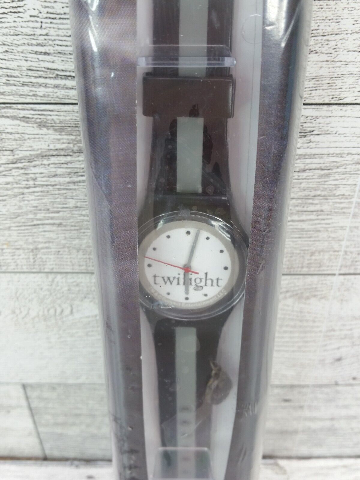Twilight Saga Plastic Watch with Metal Crest Charm