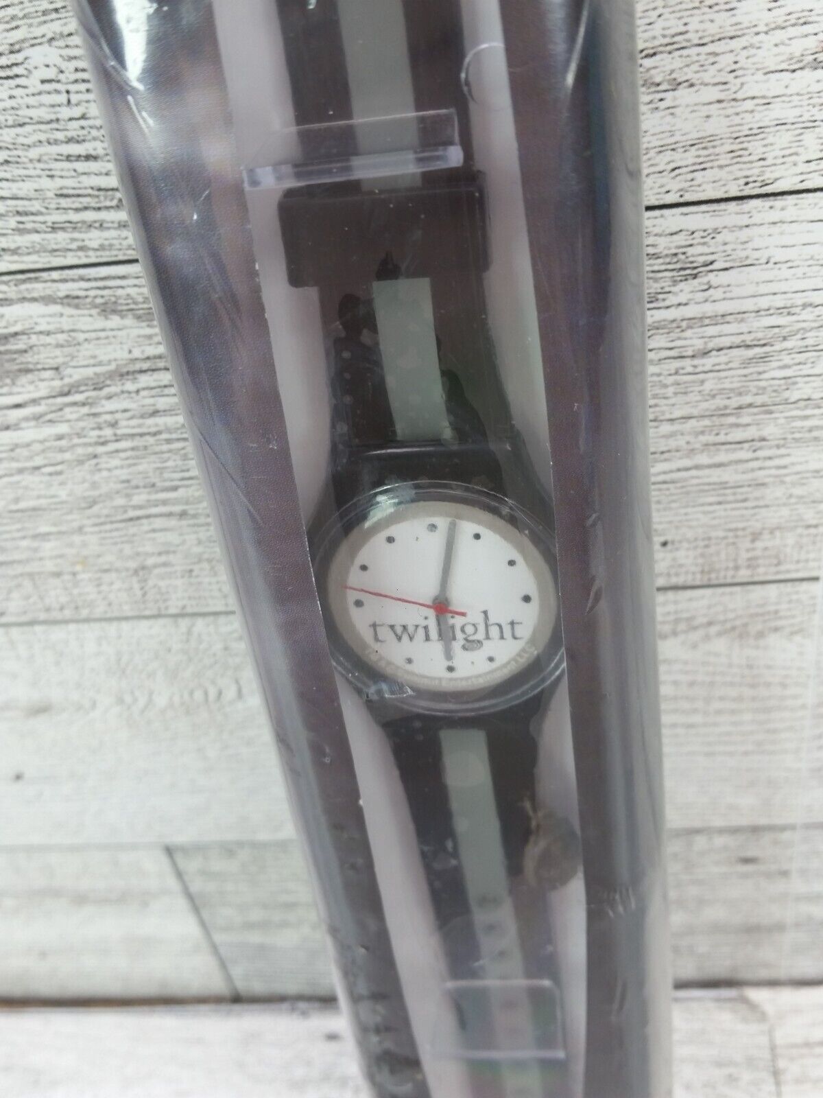 Twilight Saga Plastic Watch with Metal Crest Charm
