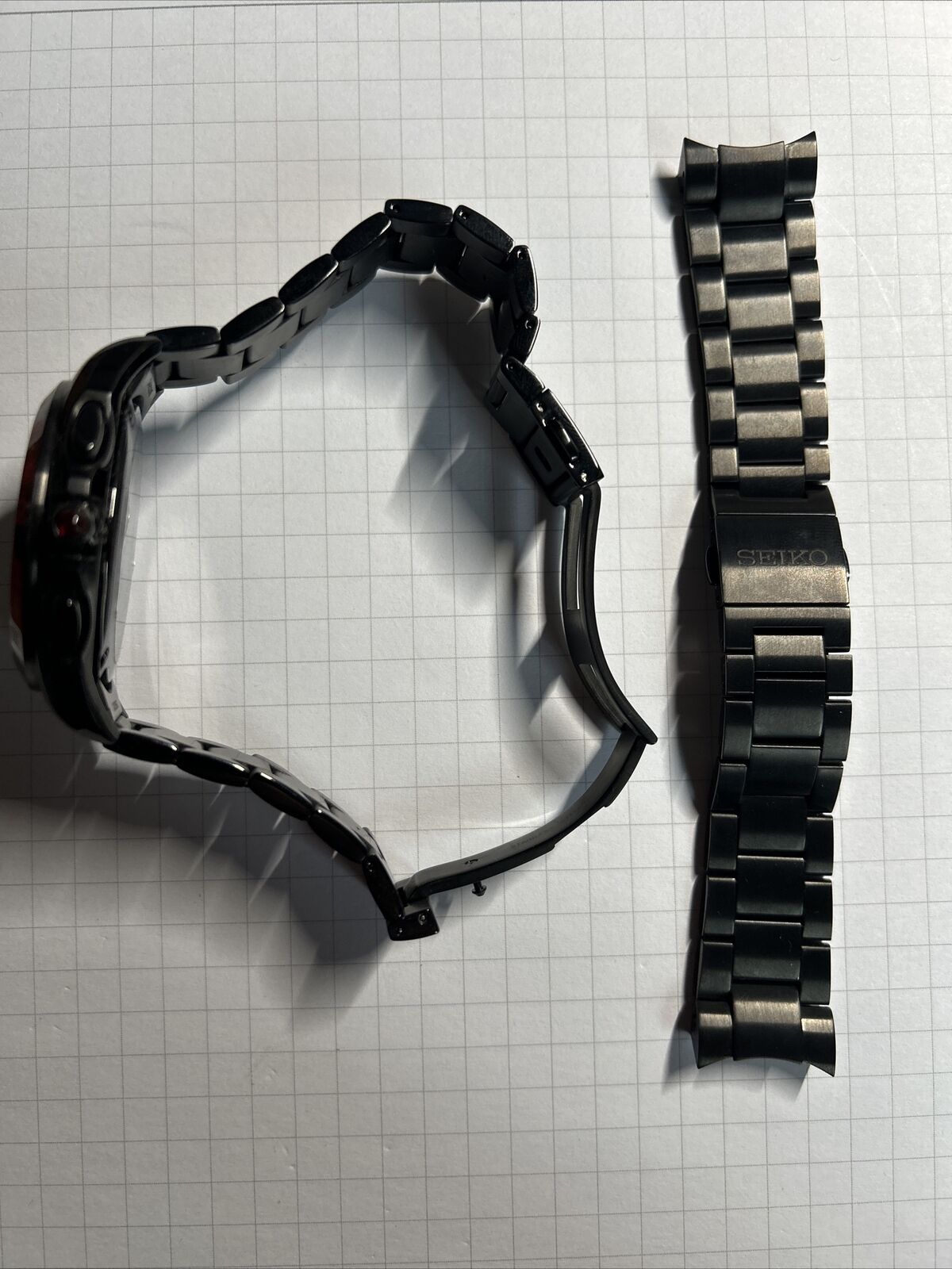 SEIKO Star Wars Darth Maul Solar Chronograph Watch