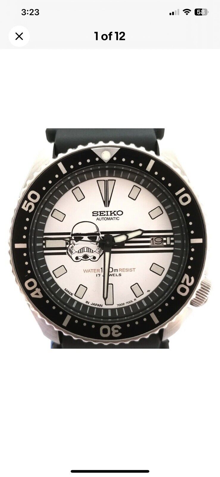 Seiko Star Wars Diver's Automatic Watch for Men