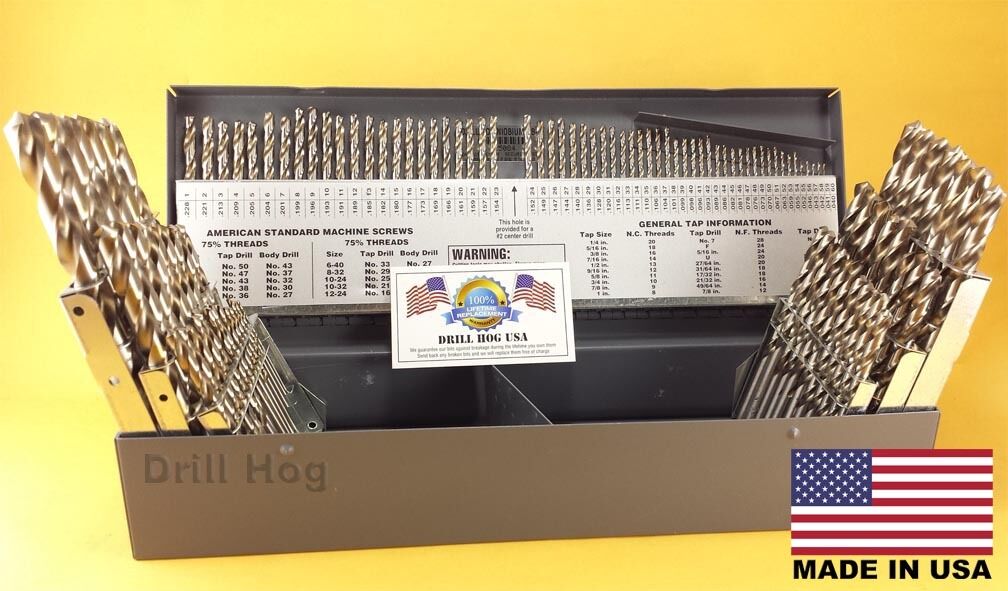 115 Pc Drill Bit Set Letter Number Niobium Nb41 VIP Marketplace
