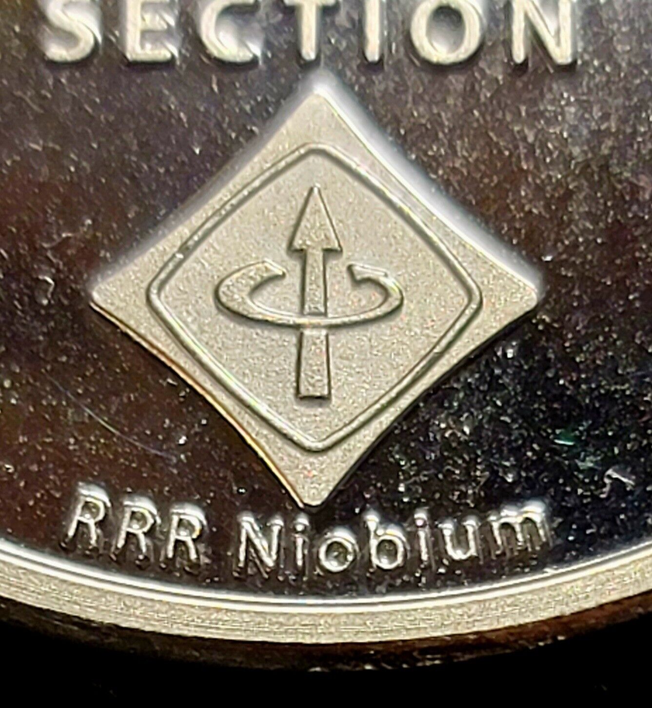 999 Pure Niobium Coin 39MM Northwest Territorial Mint