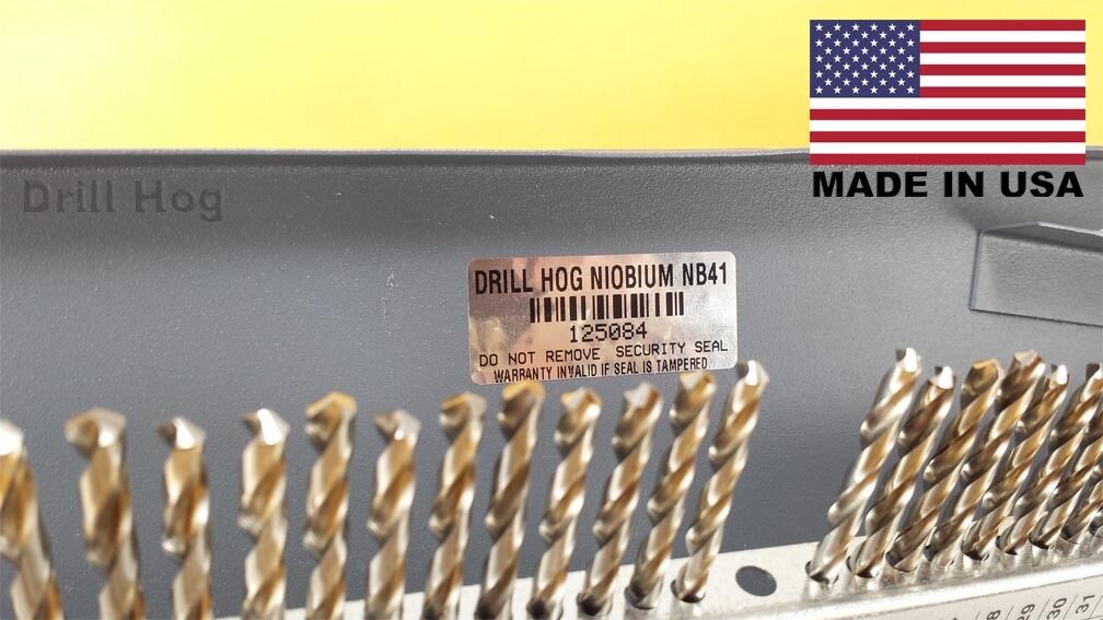 115 Pc Drill Bit Set Letter Number Niobium Nb41 VIP Marketplace