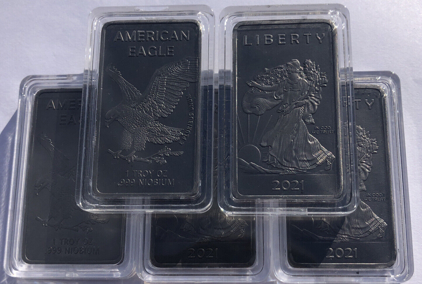 5 1-Troy Ounce .999 Pure Niobium Metal Bars