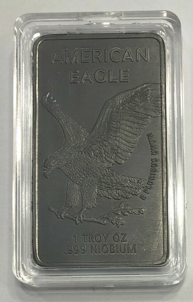 5 1-Troy Ounce .999 Pure Niobium Metal Bars