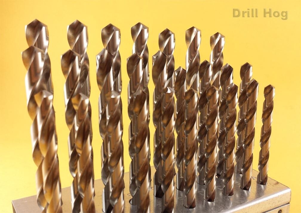 26 Pc Letter Drill Bit Set A-Z NIOBIUM NB41