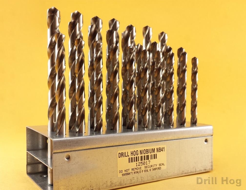 26 Pc Letter Drill Bit Set A-Z NIOBIUM NB41