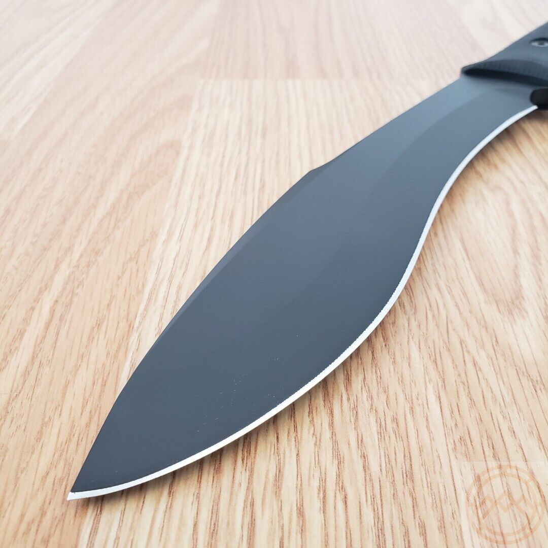 Spartan Blades Harsey Fixed Knife, 8.5", Black G10