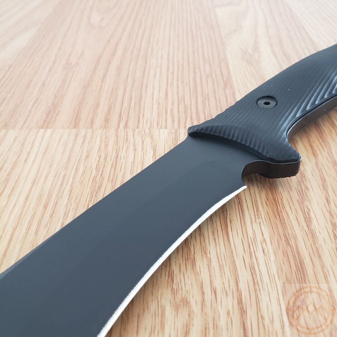 Spartan Blades Harsey Fixed Knife, 8.5", Black G10