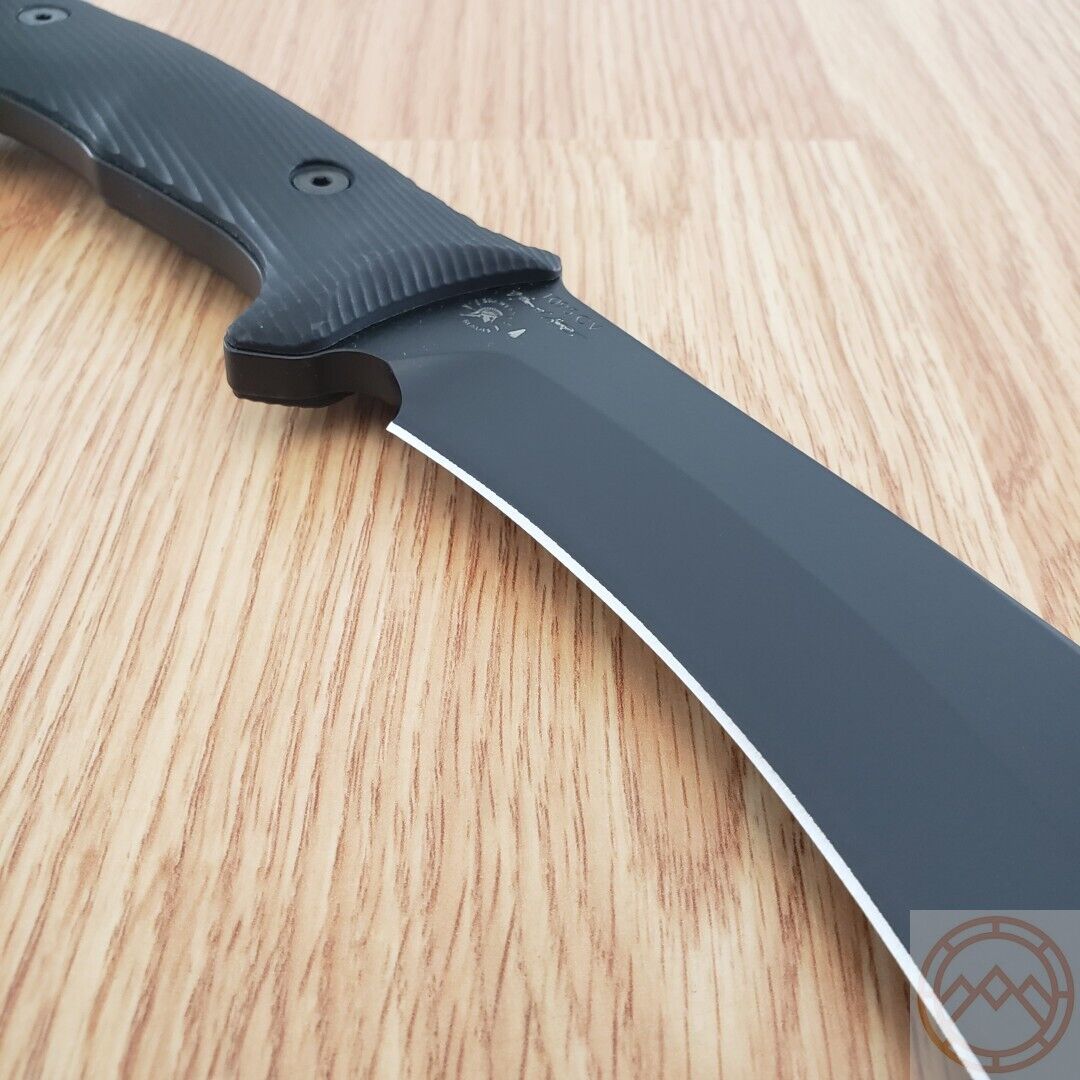 Spartan Blades Harsey Fixed Knife, 8.5", Black G10