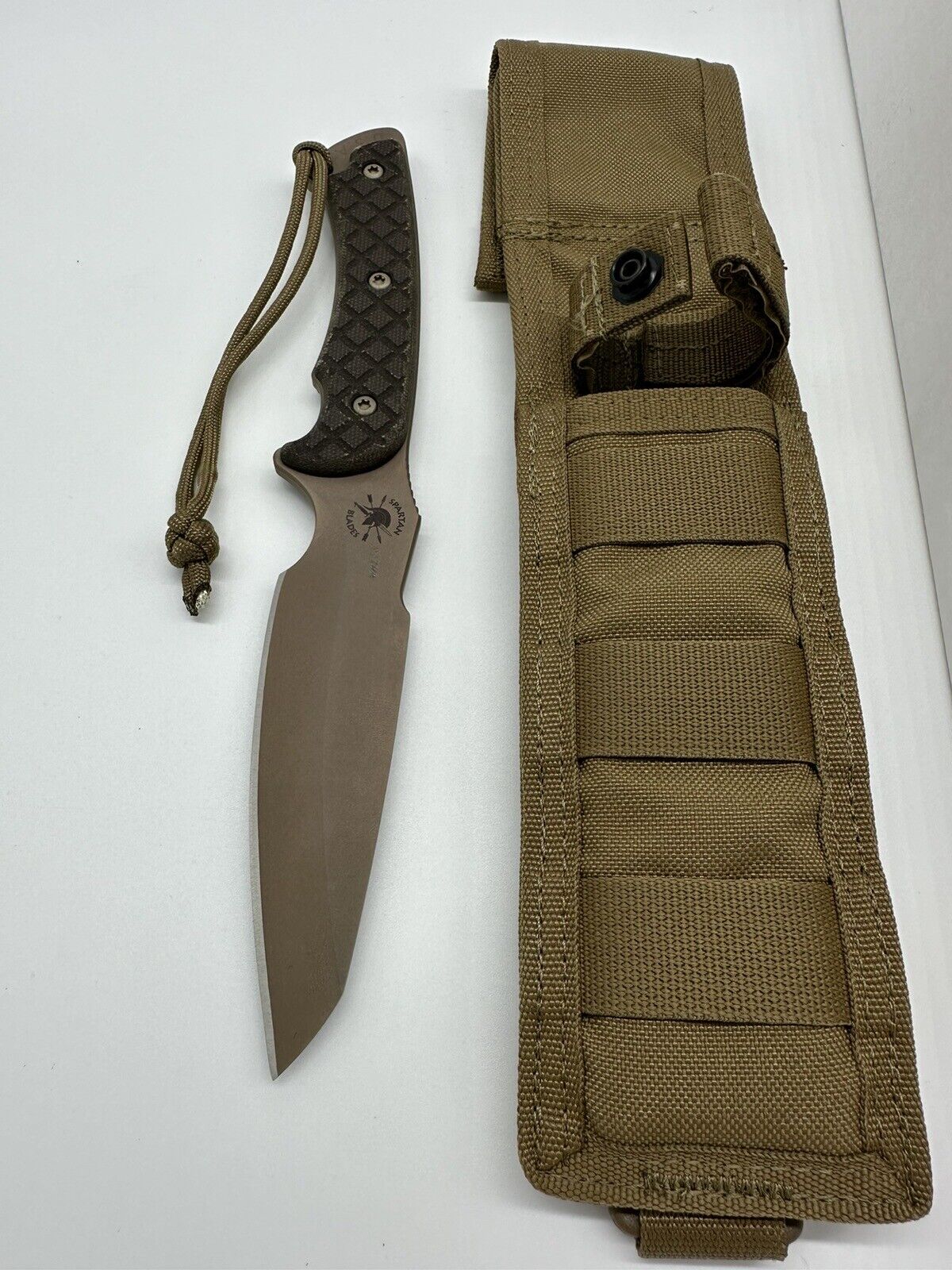 Spartan Blades Hybris - S35VN Dark Earth Blade-Micarta