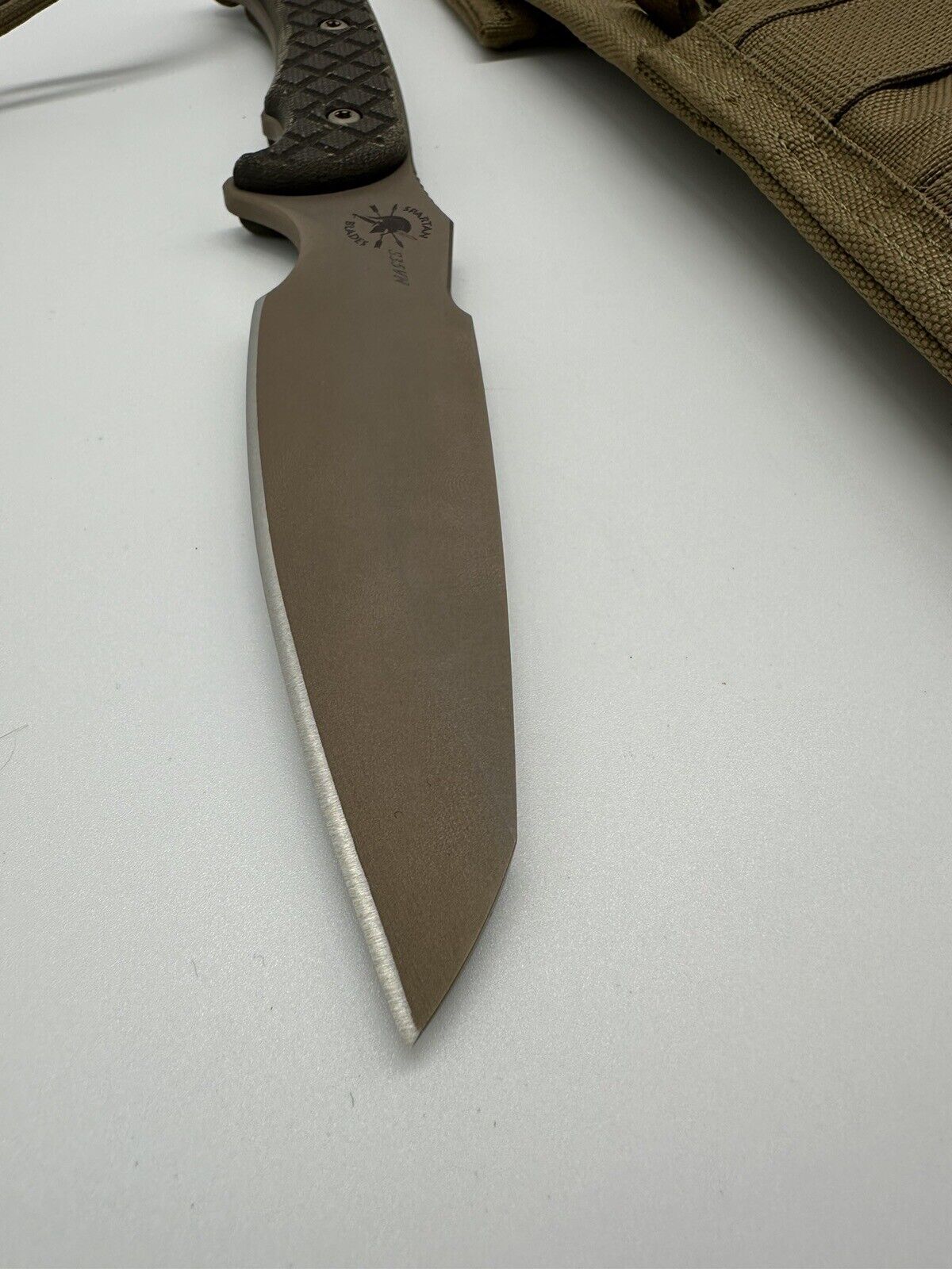 Spartan Blades Hybris - S35VN Dark Earth Blade-Micarta