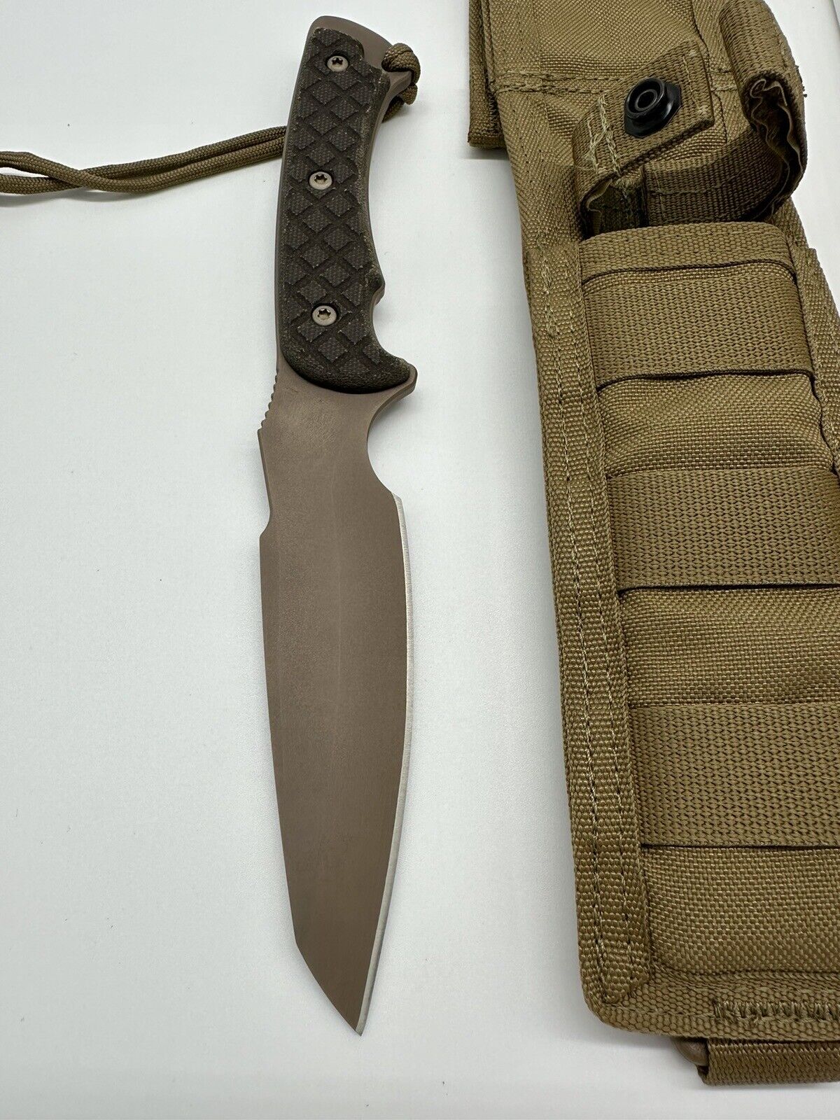 Spartan Blades Hybris - S35VN Dark Earth Blade-Micarta