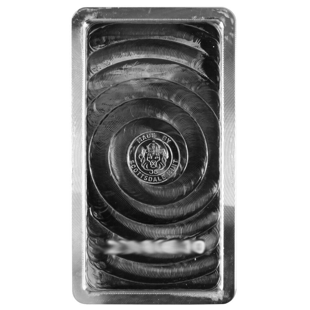 2 x 10 oz Scottsdale Stacker Silver Bars