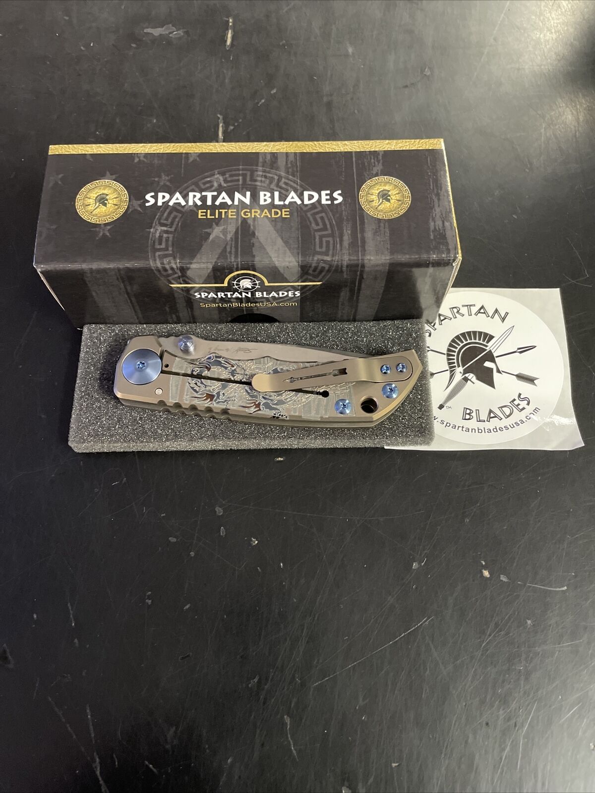 Spartan Blades HARSEY Titanium Folder 2022 - VIP Edition