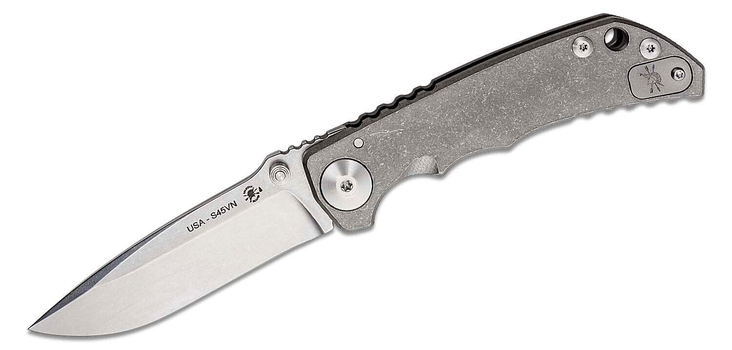 Spartan Blades Knife Harsey Folder S45VN Stonewashed VIP Market
