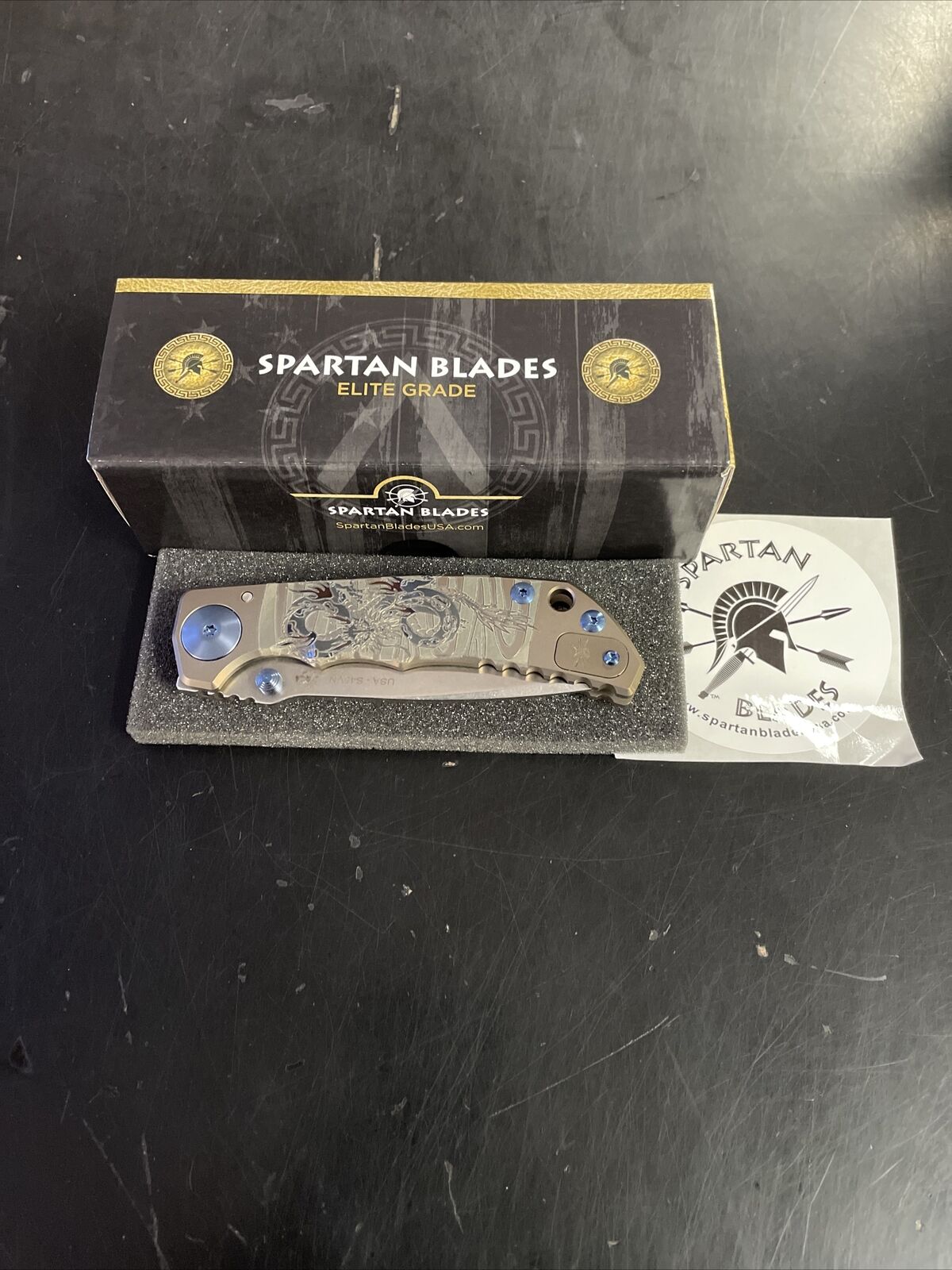 Spartan Blades HARSEY Titanium Folder 2022 - VIP Edition