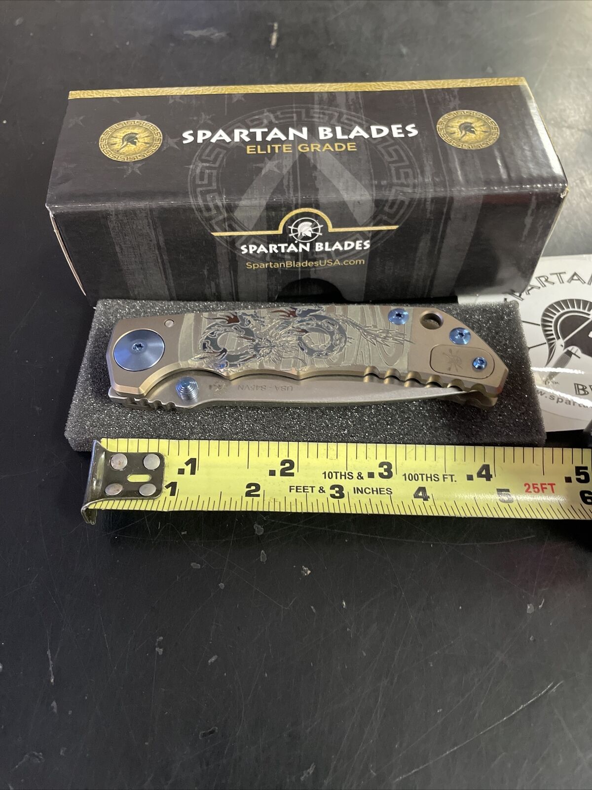 Spartan Blades HARSEY Titanium Folder 2022 - VIP Edition