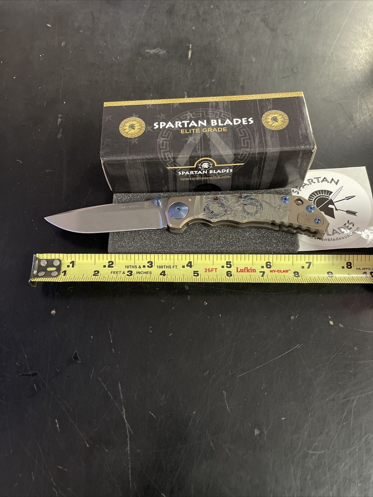 Spartan Blades HARSEY Titanium Folder 2022 - VIP Edition